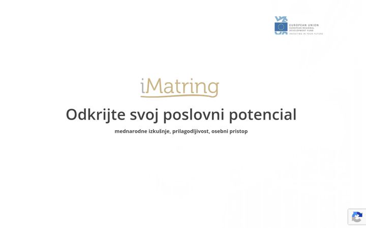 Screenshot von imatring.si
