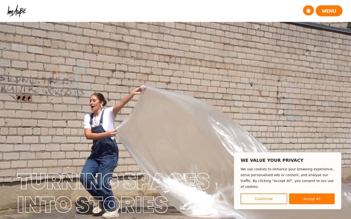 Screenshot of imaube.com