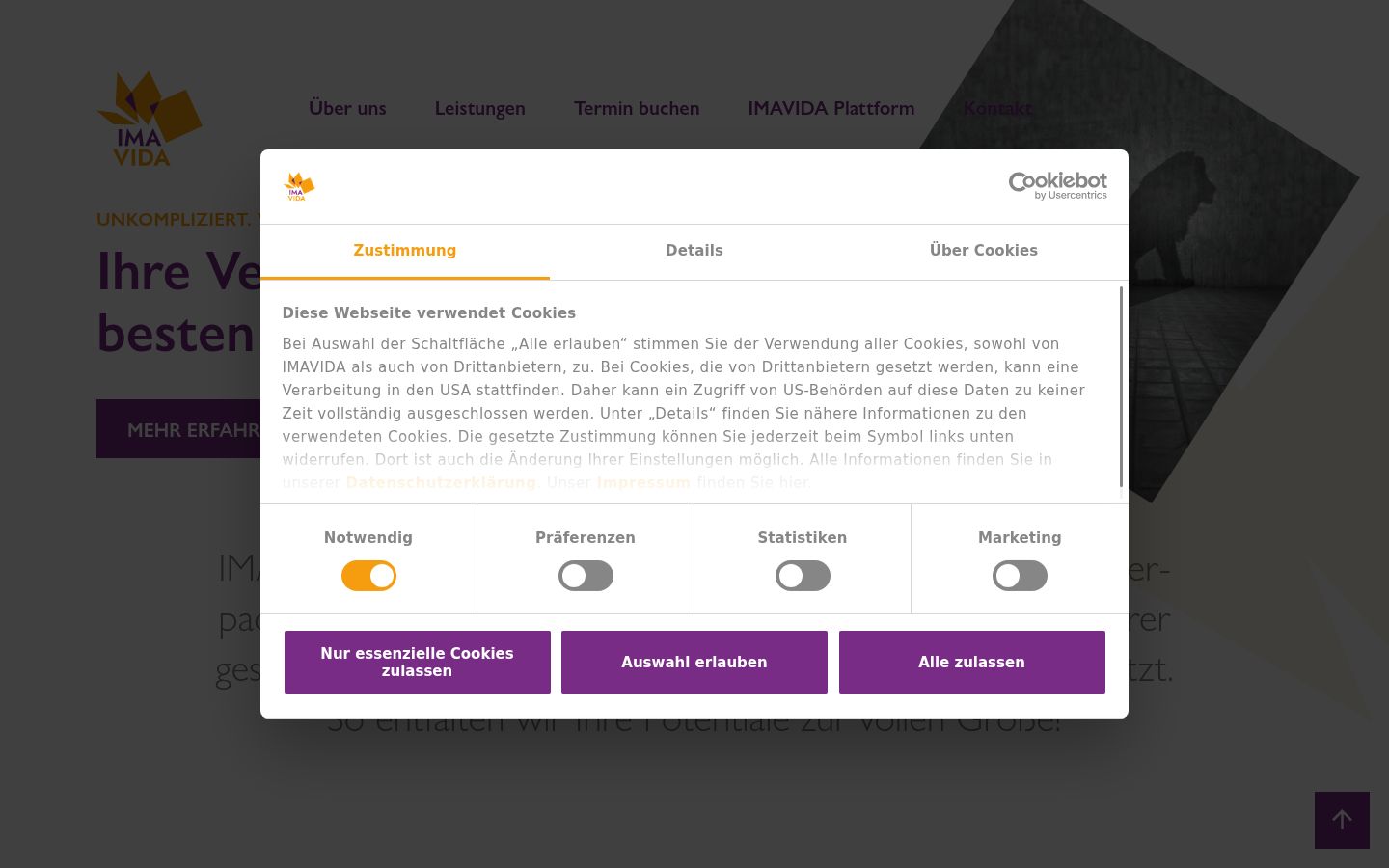 Sutikimo reklamjuostės, rodytos prieš bet kokią sąveiką, ekrano kopija
