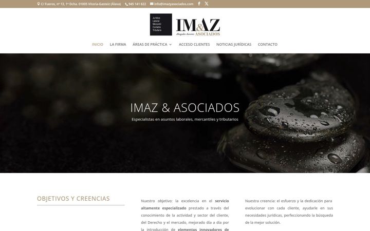 Screenshot of imazyasociados.com