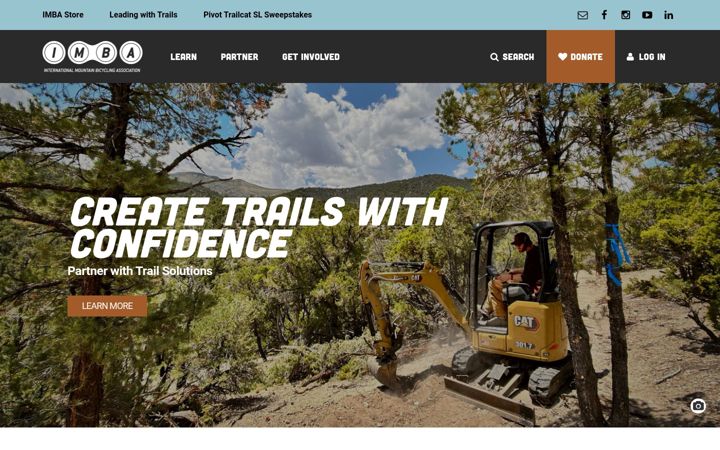 Screenshot of imba.com
