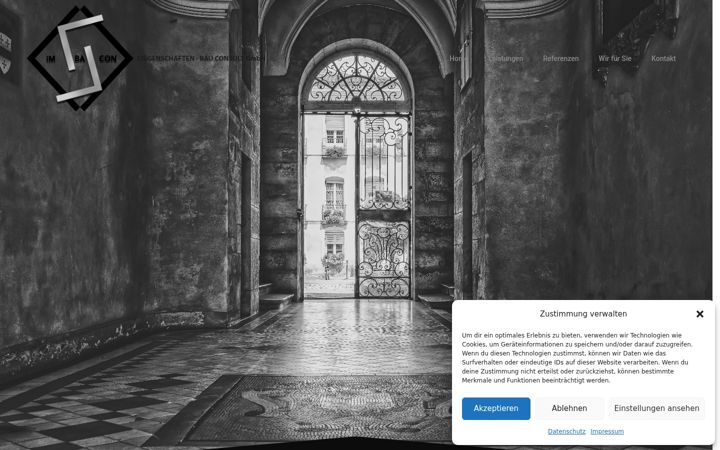 Screenshot of imbacon.de