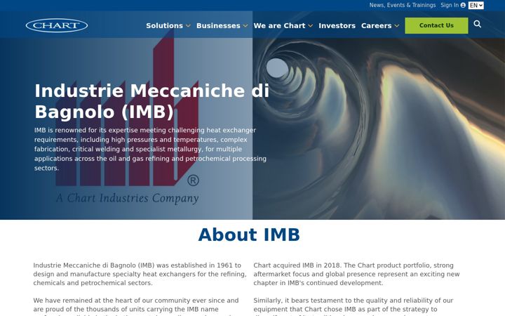 Screenshot of imbagnolo.com