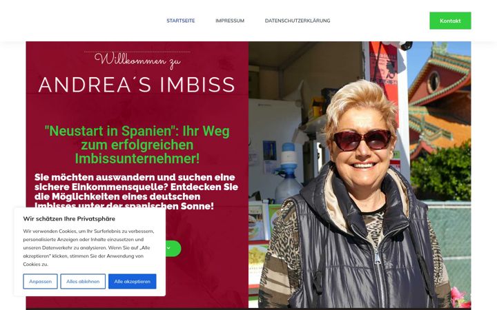 Screenshot of imbiss-torrevieja.es