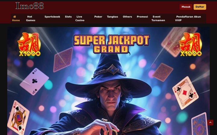 Screenshot of imc88.net