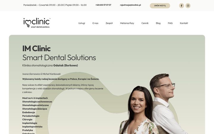 Screenshot di imclinic.pl