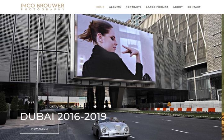 Screenshot of imcobrouwer.photography