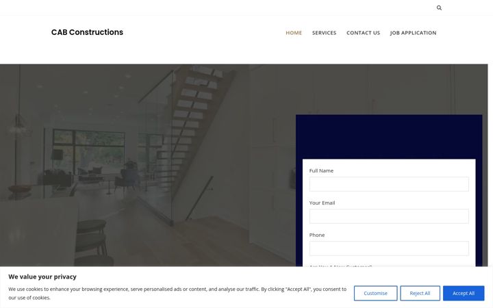 Screenshot of imconstruction.org