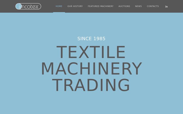 Screenshot of imcotex.it