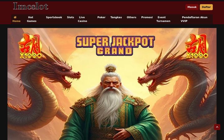 Screenshot of imcslot.org