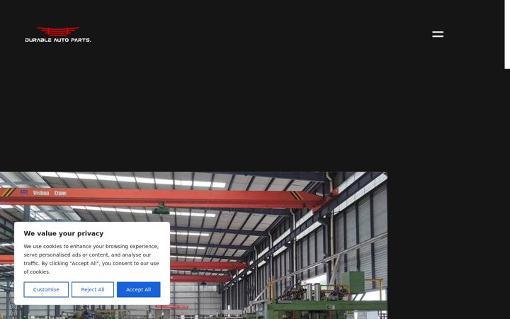 Snímek obrazovky imdurable.com