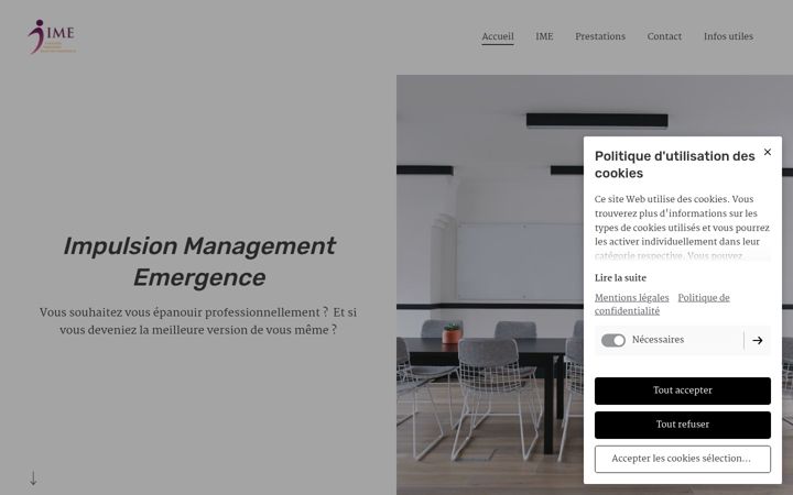 Screenshot ta' ime-formation.com