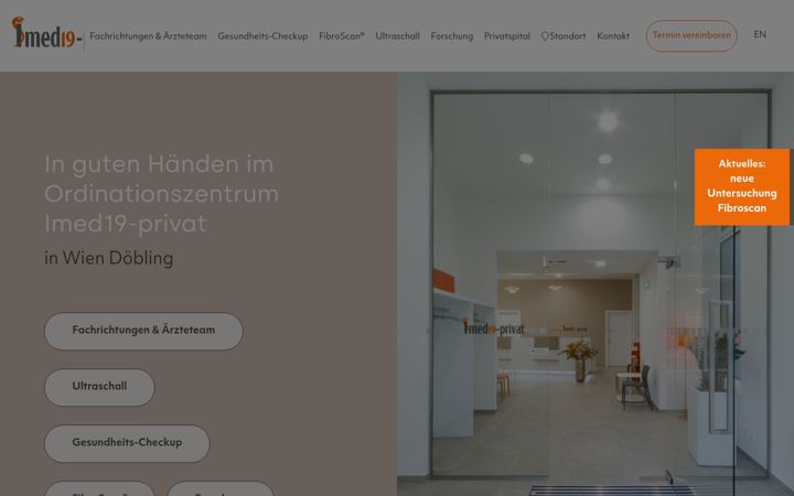 Screenshot of imed19-privat.at