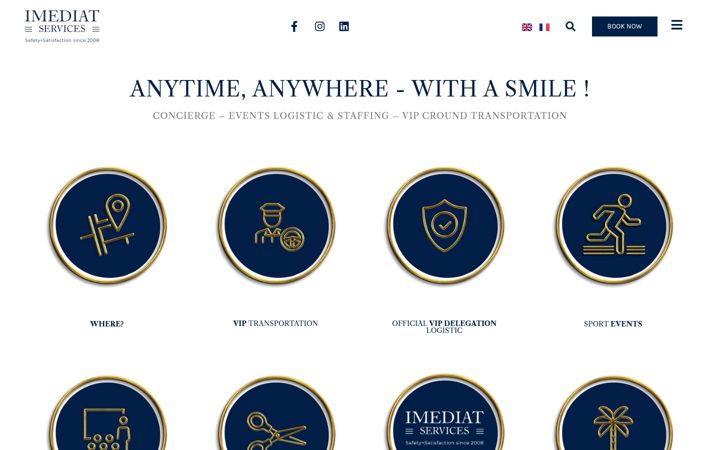 Screenshot of imediat.services