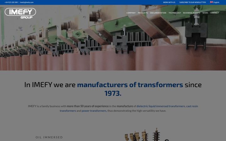 Screenshot ta' imefy.com