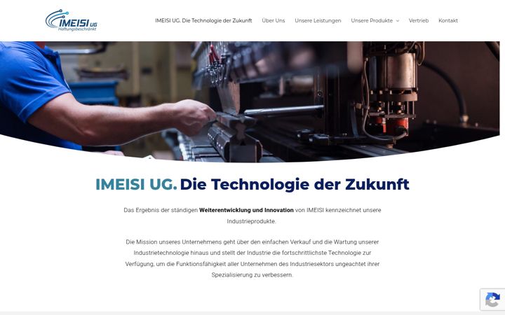 Screenshot of imeisi.eu