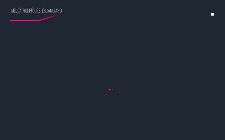 Screenshot ta' imeldarodriguez.com