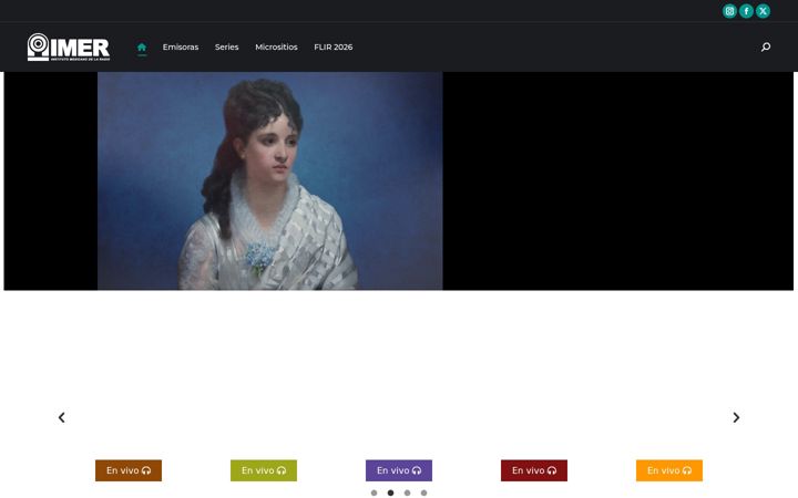 Screenshot of imer.mx