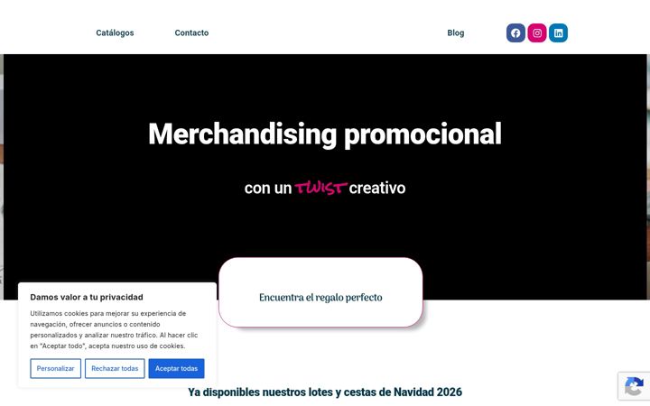 Screenshot of imerchan.es