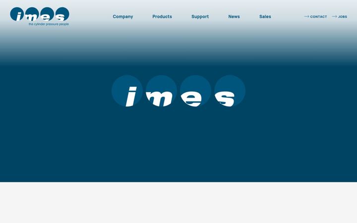 Screenshot of imes.de