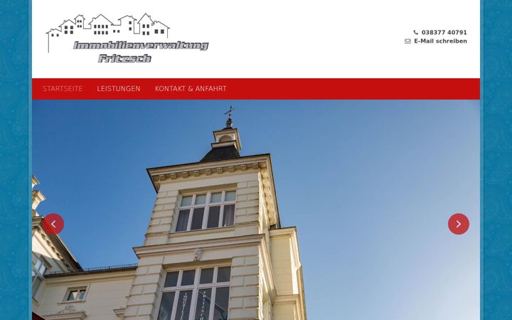 Screenshot of imf-usedom.de