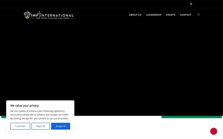 Captură de ecran a imfinternational.com
