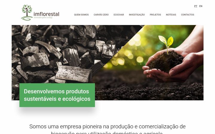 Captură de ecran a imflorestal.com