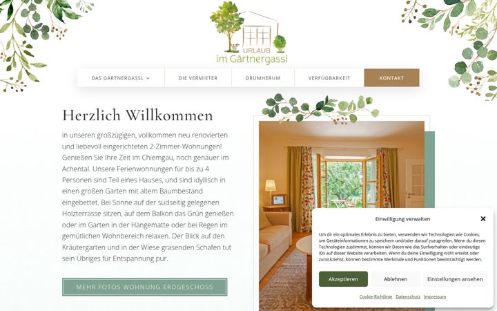 Screenshot of imgaertnergassl-uebersee.de