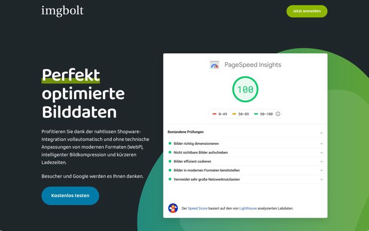 Screenshot of imgbolt.de