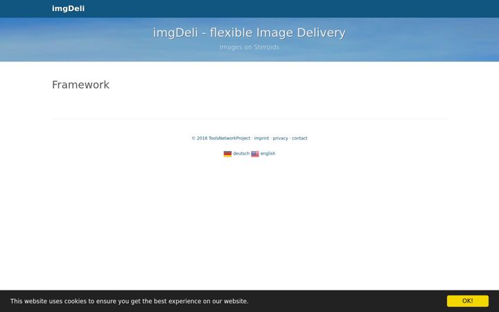 Screenshot of imgdeli.com