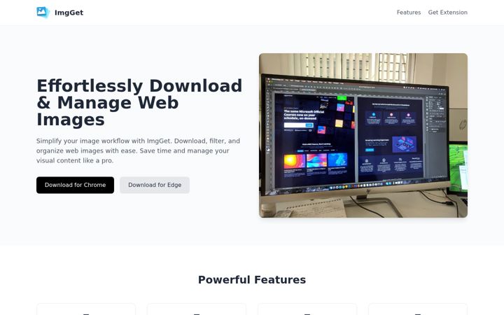 Screenshot of imggetapp.com