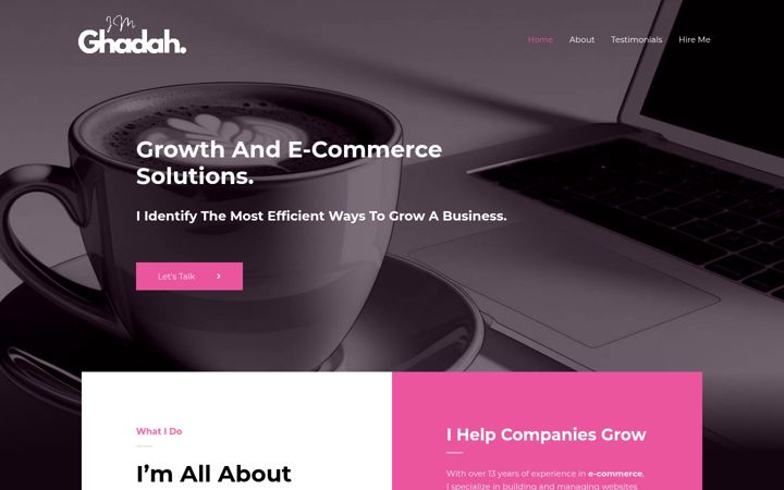 Screenshot of imghadah.com