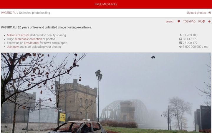 Screenshot stránky imgsrc.ru