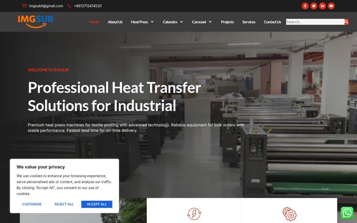 Screenshot of imgsub.com