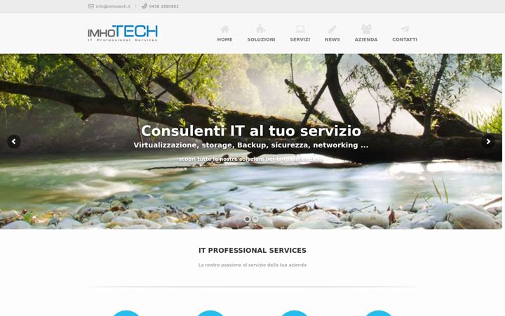 Screenshot of imhotech.it