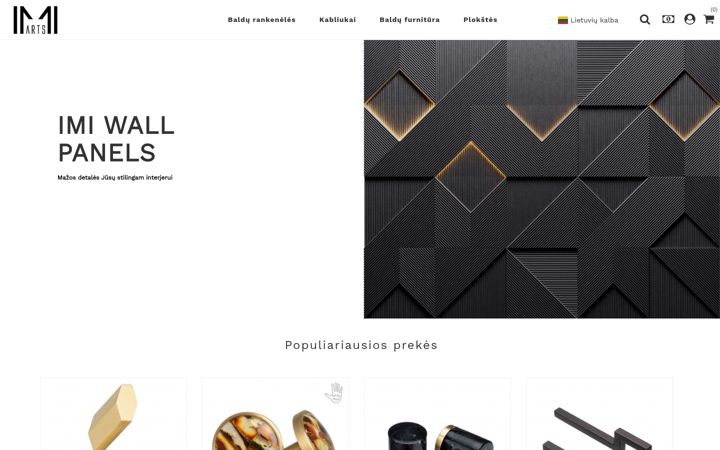 Screenshot of imiarts.com