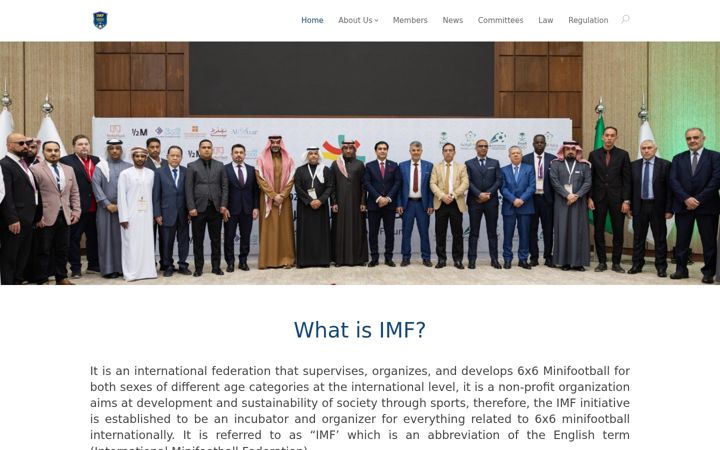 Screenshot of iminifootball.com