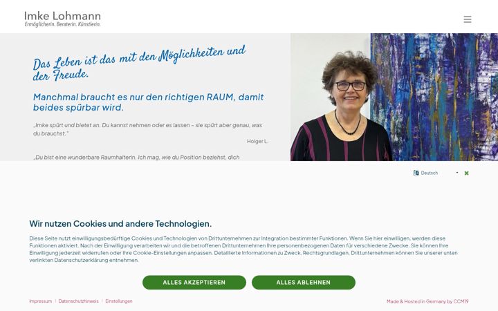 Screenshot of imke-lohmann.de