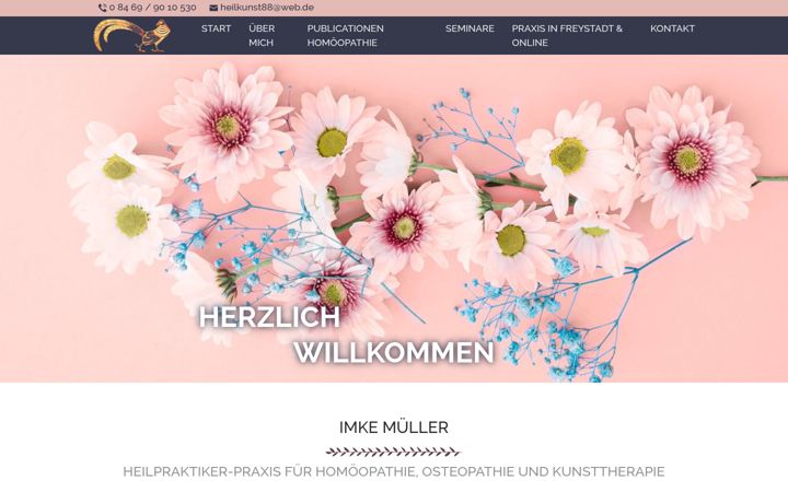 Screenshot of imke-mueller.de