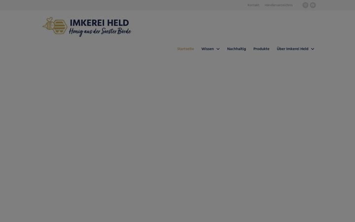 Snímek obrazovky imkerei-held.com