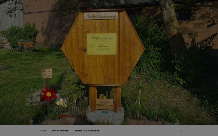 Screenshot of imkerei-paulus.de