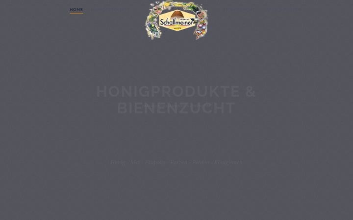 Screenshot of imkerei-schallmeiner.at