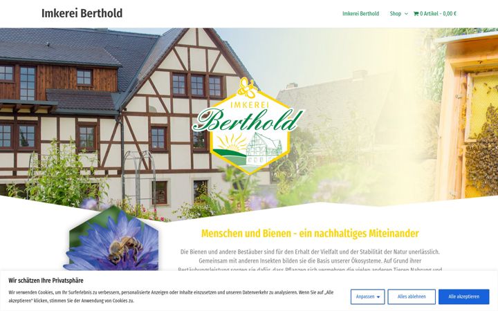 Screenshot of imkereiberthold.de