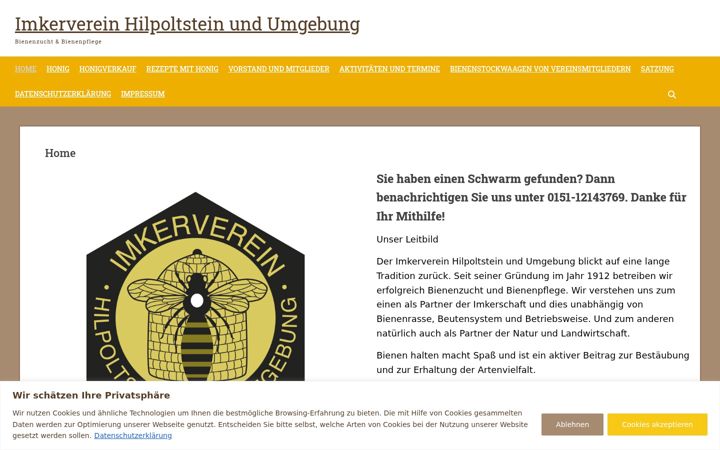 Screenshot of imkerverein-hilpoltstein.de
