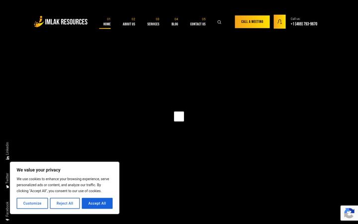 Screenshot of imlakresources.com
