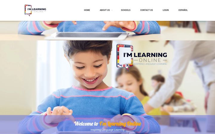 Screenshot of imlearningonline.com