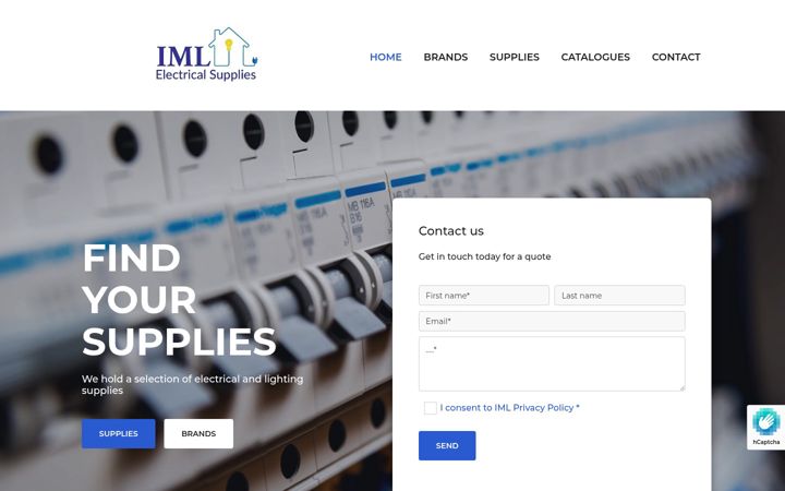 Screenshot of imlelectric.com