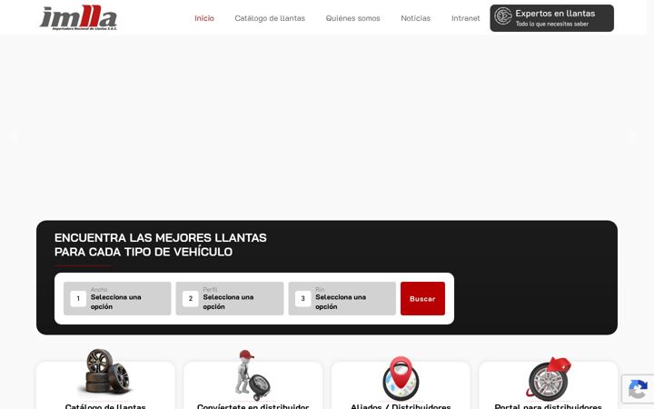 Screenshot of imlla.com