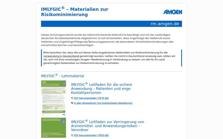 Screenshot von imlygic-rm.de