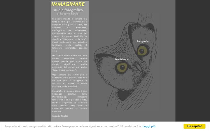 Screenshot of immaginare.it